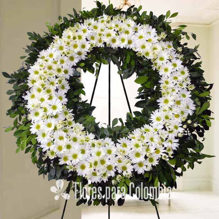 corona circular margaritas