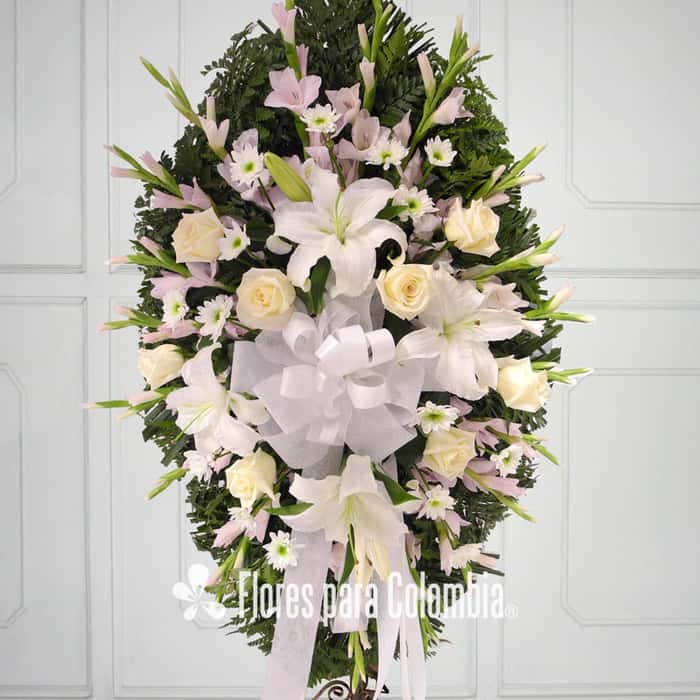 Pedestal varias flores