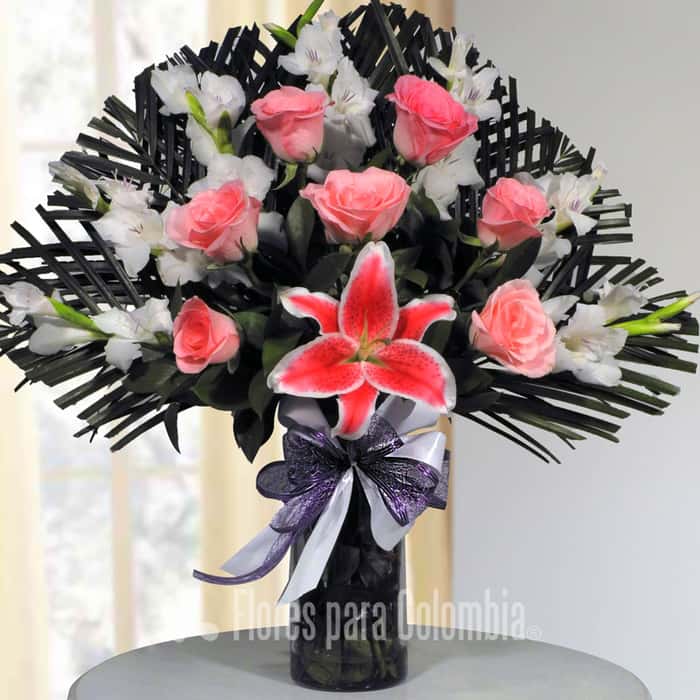 triangular varias flores x 20