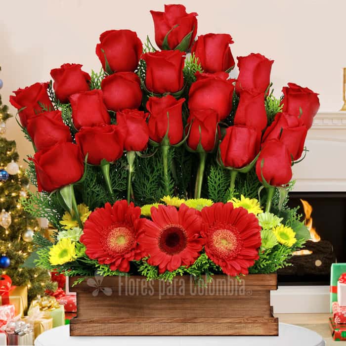 casa varias flores x 25