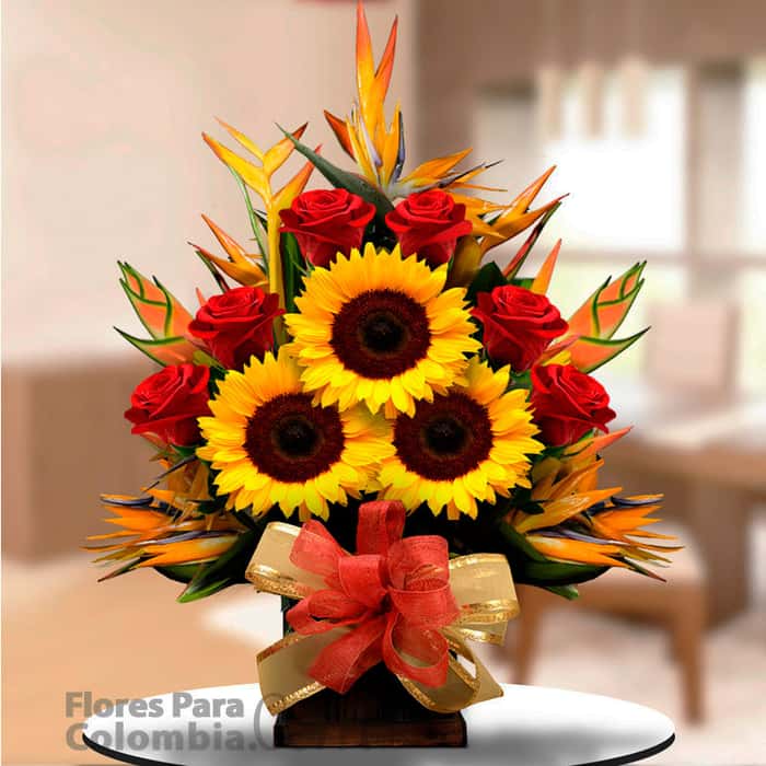 triangular varias flores x 19