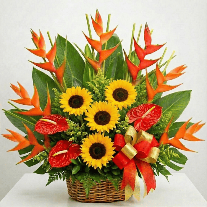 triangular varias flores x 19