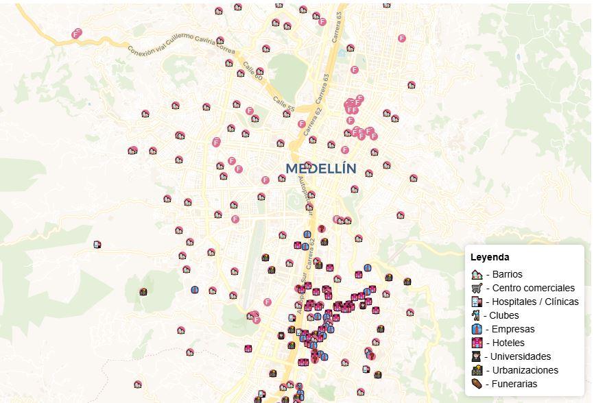 Flores a domicilio en Medellin